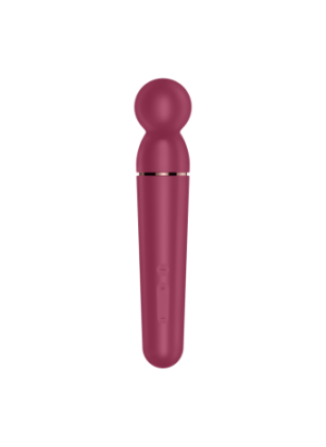 Vibromasseur wand rouge USB 60 vibrations Planet Wand-er Satisfyer - CC597844